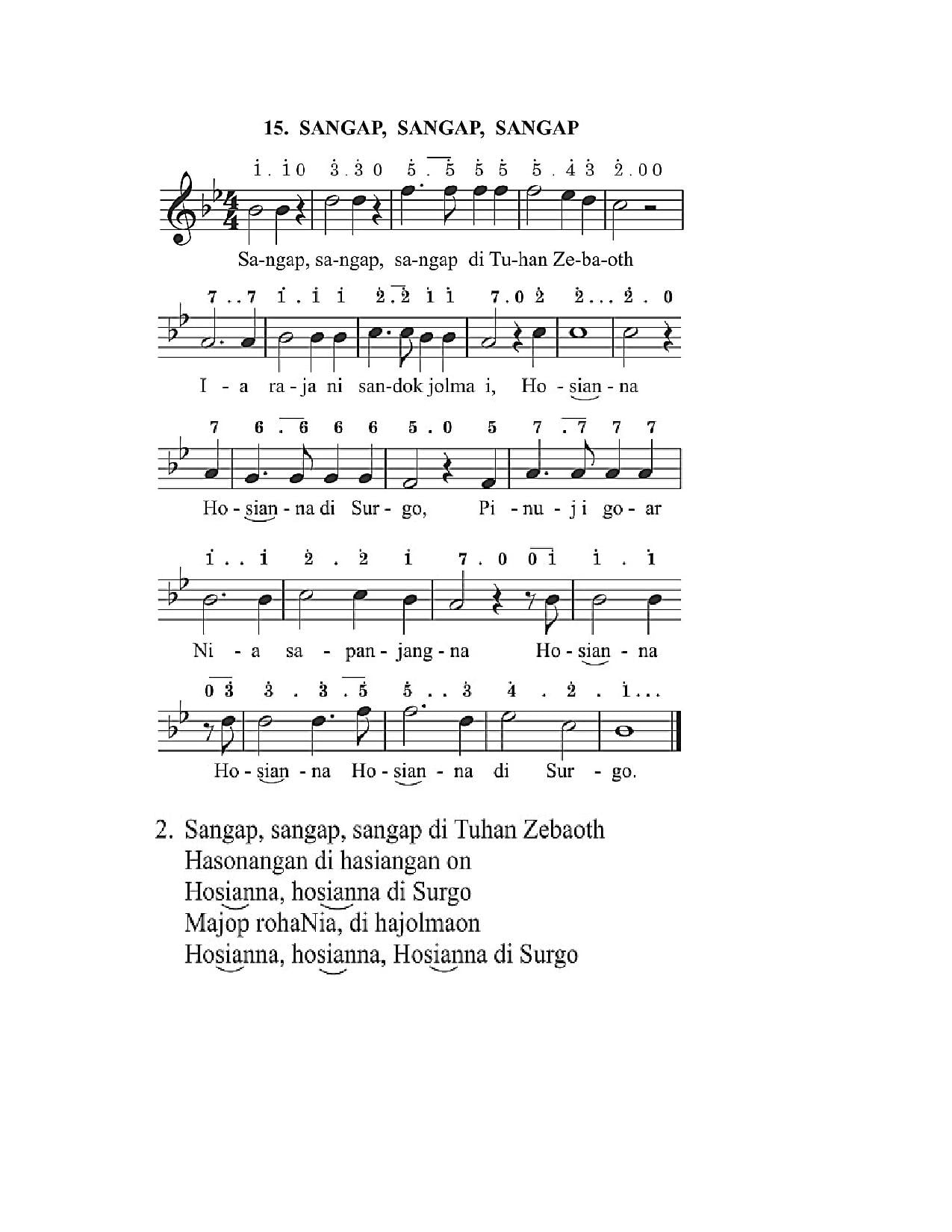 BEAM NO 15 SANGAP, SANGAP, SANGAP