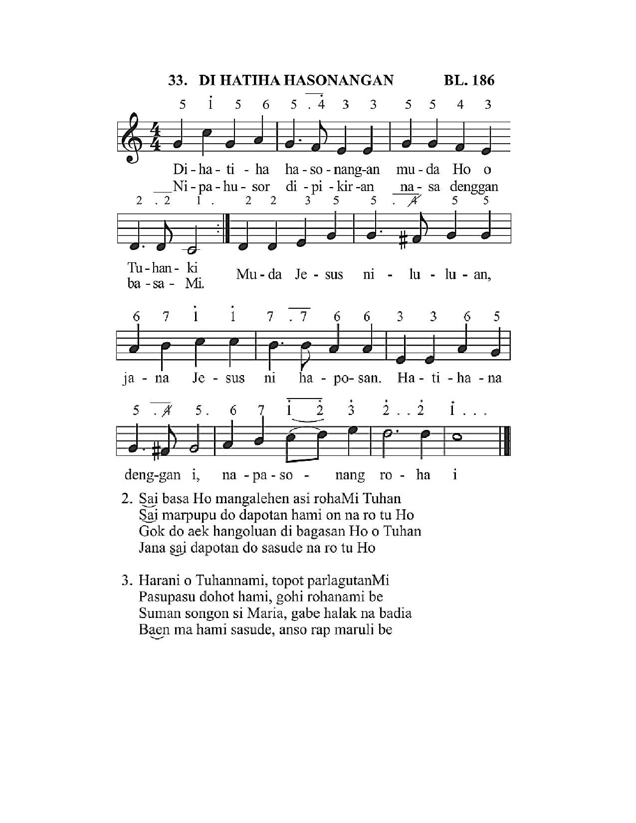 BEAM 33 DI HATIHA HASONANGAN