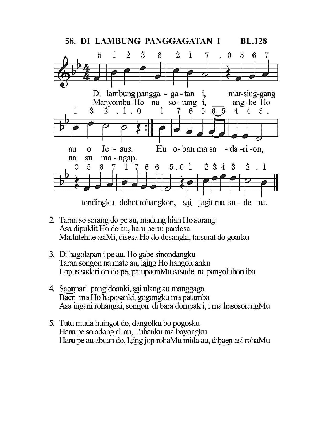 BEAM 58 DI LAMBUNG PANGGAGATAN I