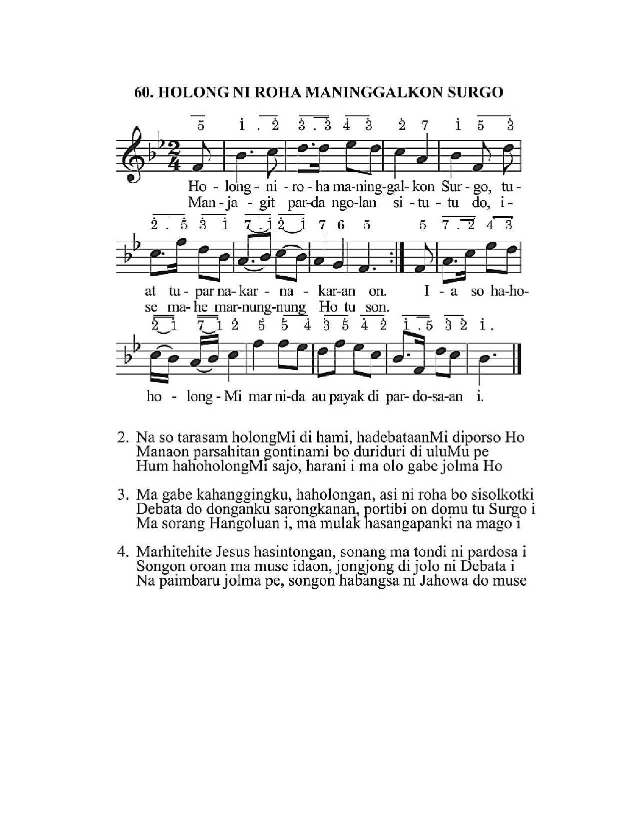 BEAM 60 HOLONG NI ROHA MANINGGALKON SURGO