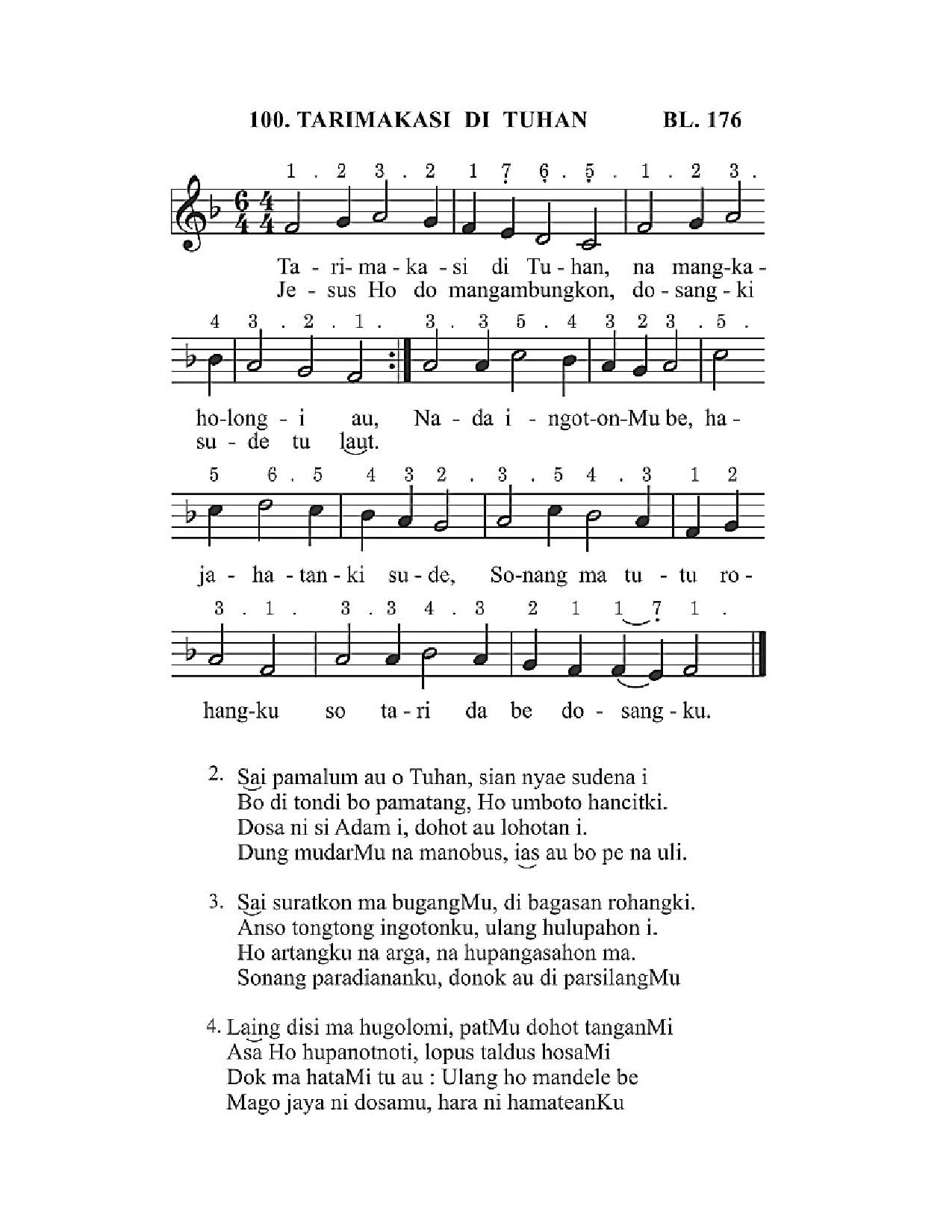 BEAM 100 TARIMAKASI  DI  TUHAN