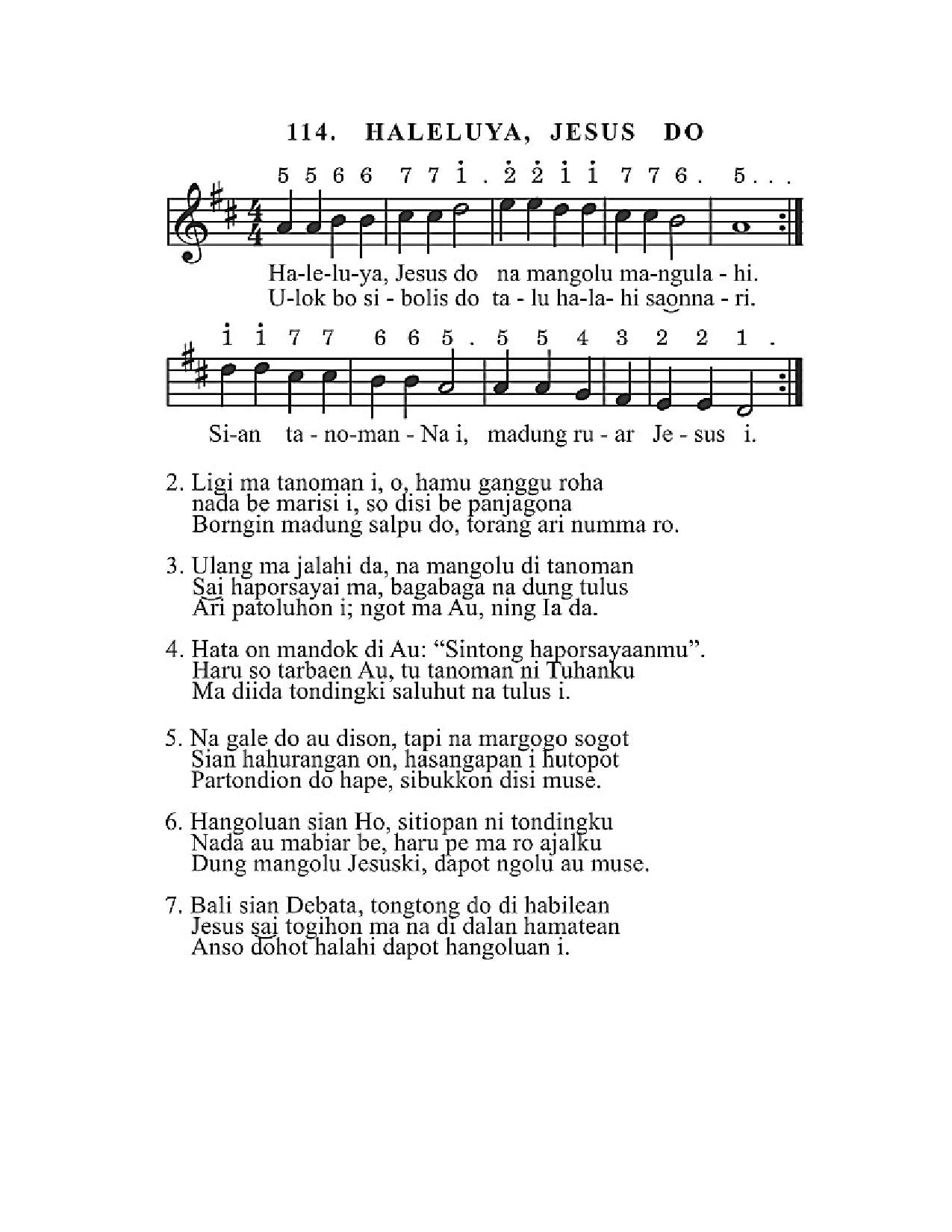 BEAM 114 HALELUYA, JESUS DO 