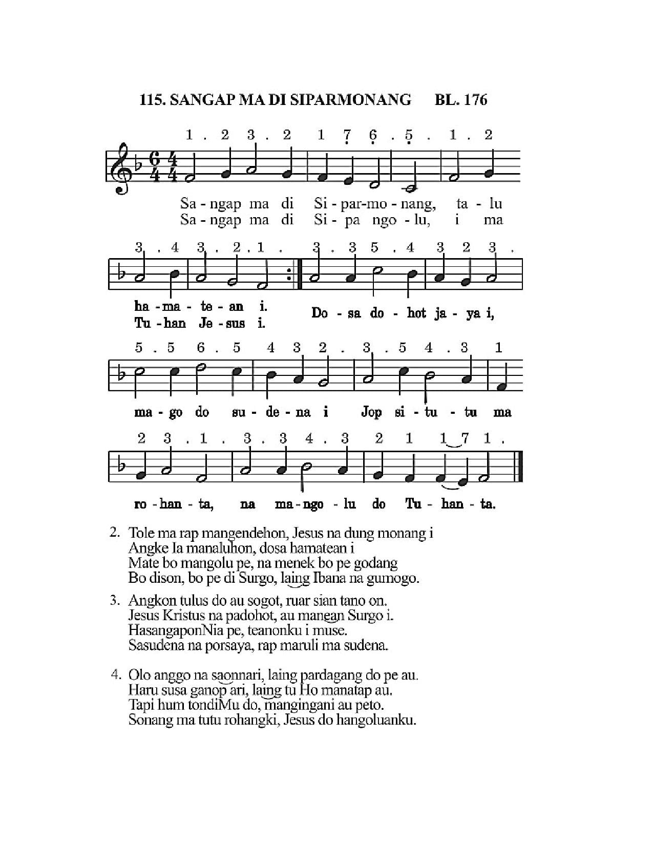 BEAM 115 SANGAP MA DI SIPARMONANG