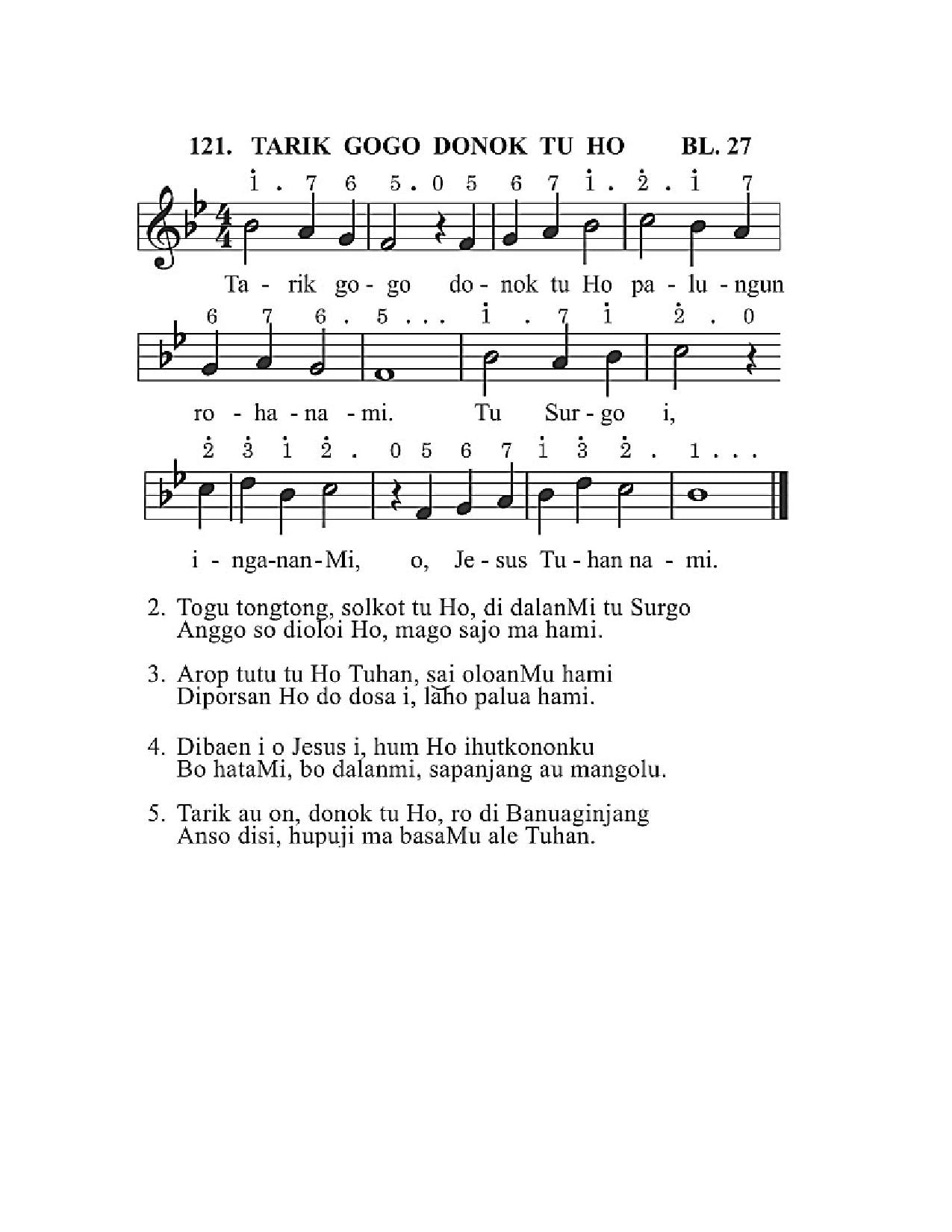 BEAM 121 TARIK  GOGO  DONOK TU  HO