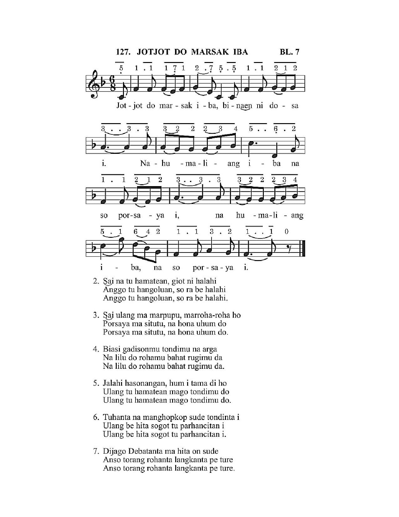 BEAM 127 JOT JOT DO MARSAK IBA