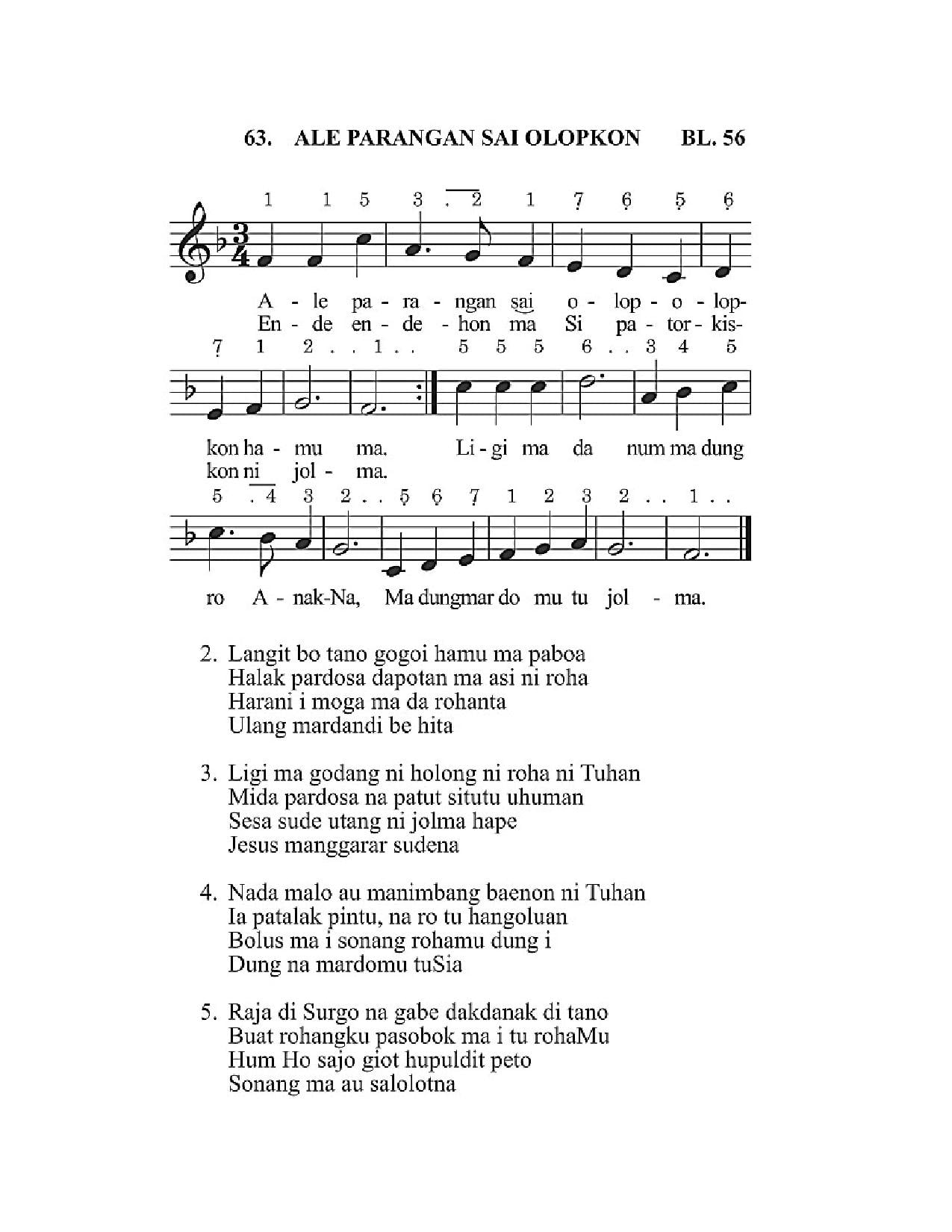 BEAM 63 ALE PARANGAN SAI OLOPKON