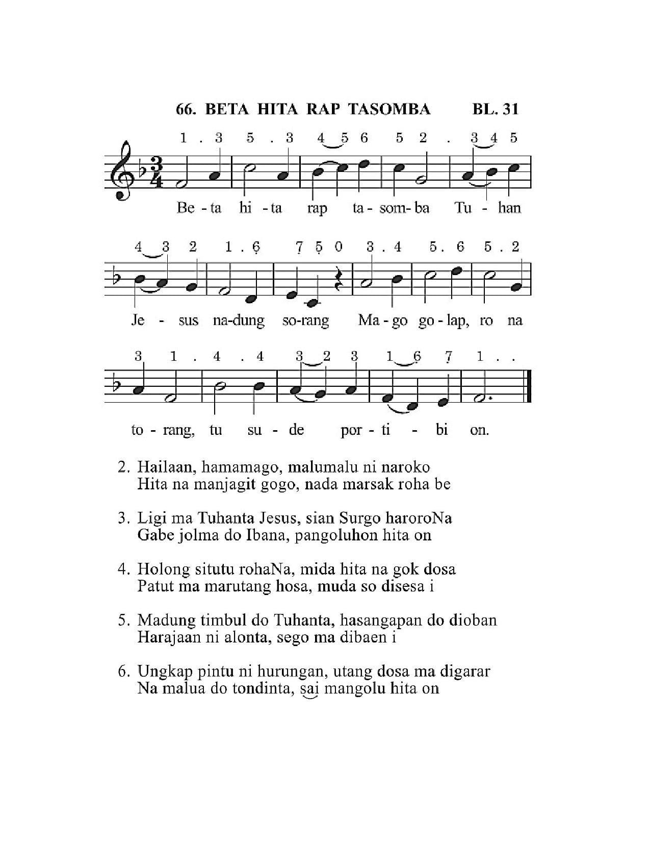 BEAM 66 BETA HITA RAP TASOMBA 