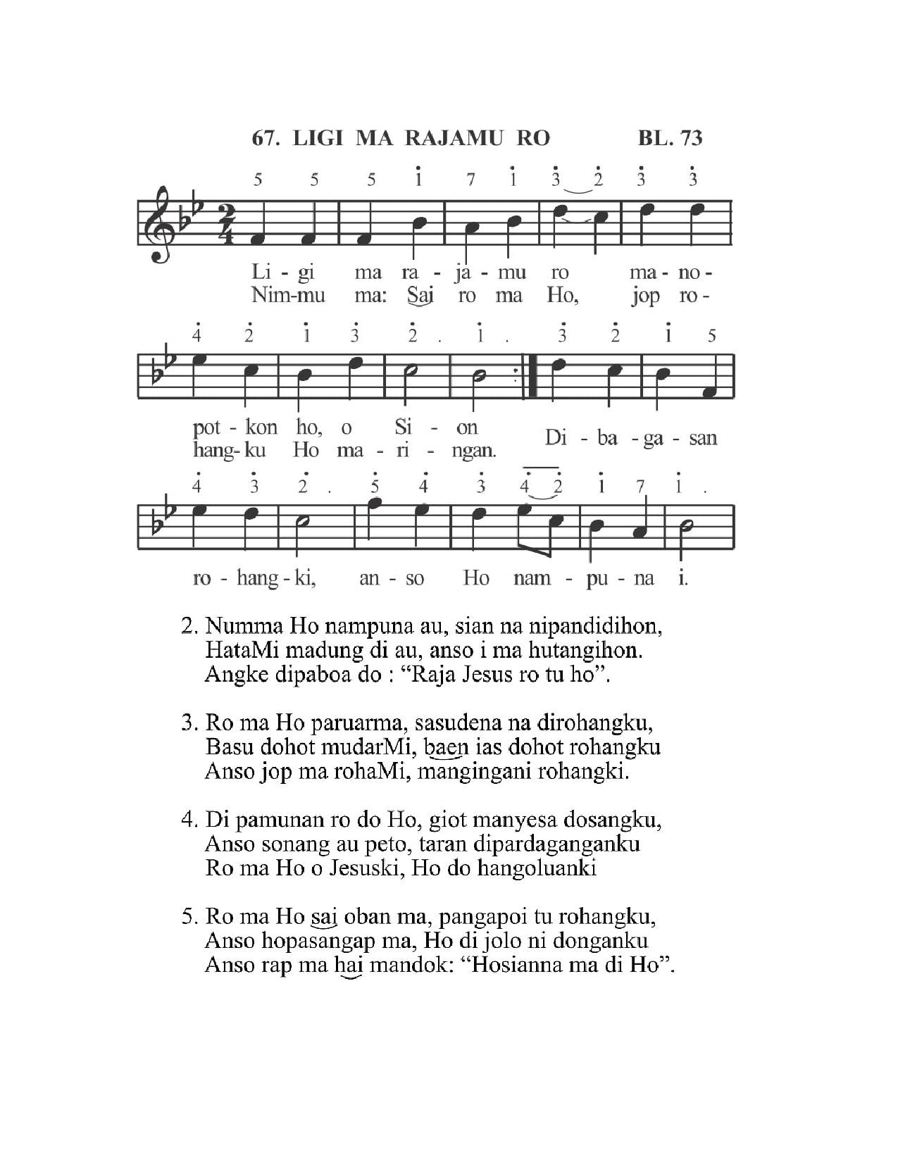 BEAM 67 LIGI MA RAJAMU RO