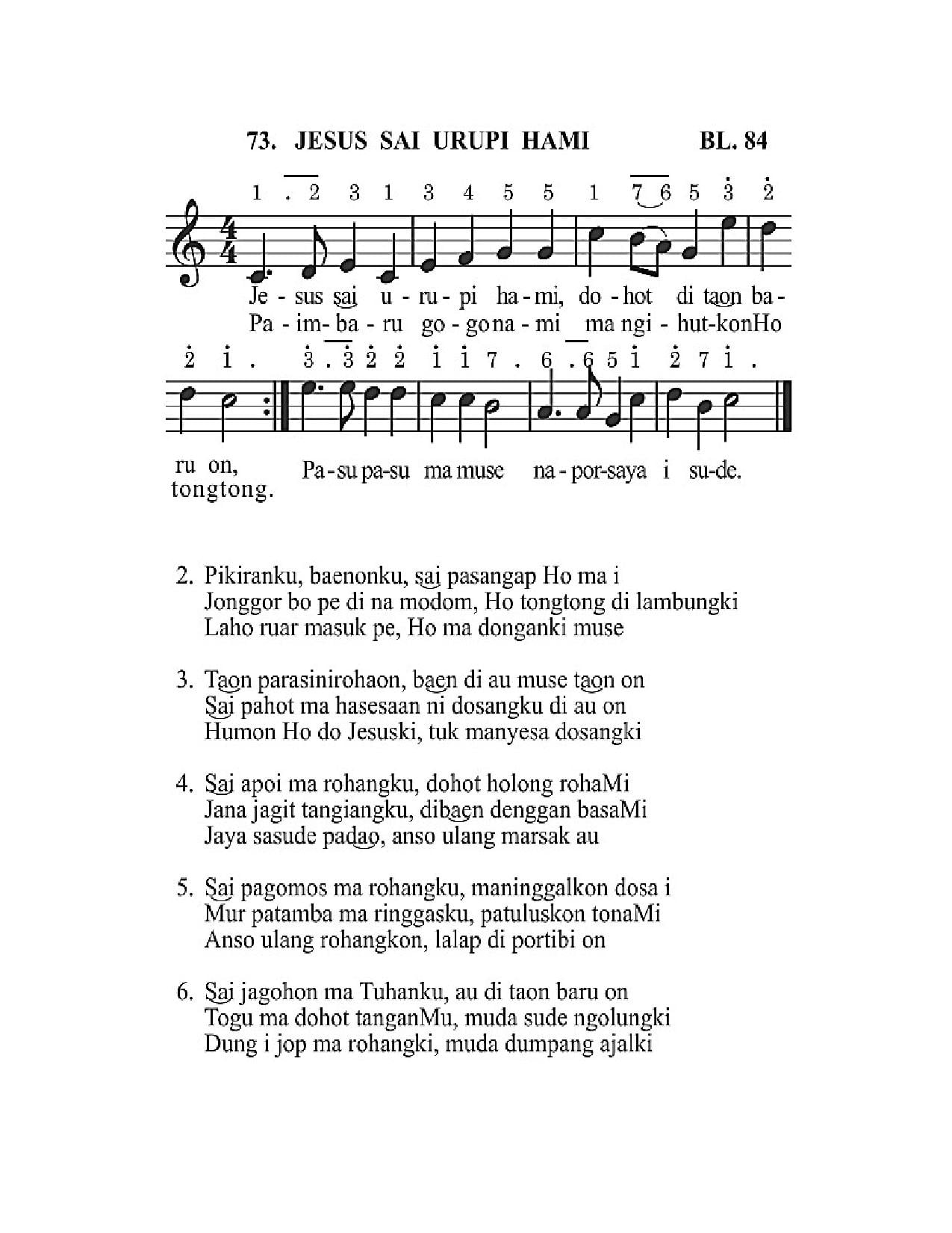 BEAM 73 JESUS SAI URUPI HAMI