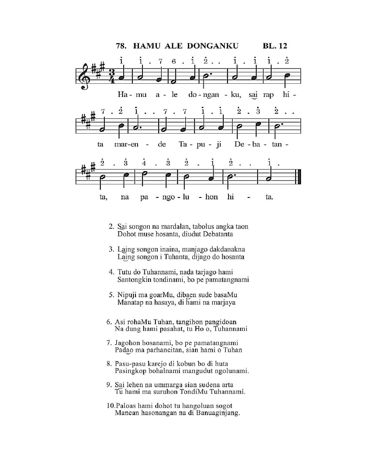 BEAM 78 HAMU ALE DONGANKU